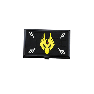 Boîte à cartes de collection en métal, style dessin animé, avec motif PVC personnalisé et logo en relief - Product Image 1