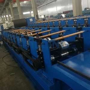 Gebrauchte Farbe Stahl walzen form maschine Wellpappe glasierte Dachziegel kappe Herstellung mit Getriebe Getriebe Motor Rollen wand - Product Image 2