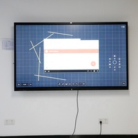 ЖК-Сенсорная рамка Oem 65 "75" 86 "98 дюймов 4K OPS PC Smart Tv Android Touch Android интерактивная доска цифровая доска проект