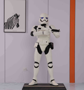 Sculptures en fibre de verre Star Wars grandeur nature de 4 pieds, statues Kaw, grandes décorations pour la maison, personnages d'anime, vente en gros - Product Image 3