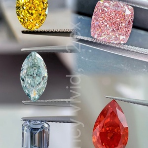 เพชรคิงหลงทรงหัวใจ สีขาวเข้มพิเศษ เจียระไนแฟนซี เพชรเลี้ยงในห้องปฏิบัติการ เจาะด้วยเลเซอร์ ขายส่ง พร้อมใบรับรอง IGI - Product Image 4