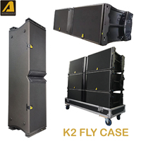 K2 + KS28 Caisson de basses à trois voies Daul Haut-parleur Line Array 12 pouces Système passif actif Alimenté par le son Audio professionnel Extérieur