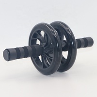 Équipement d'entraînement musculaire pour la gym : Rouleau abdominal pour exercices de renforcement des abdominaux