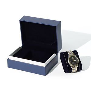 Xinsheng Tùy chỉnh cao cấp vuông PU da hộp đồng hồ lật nhung hiển thị lưu trữ quà tặng đồng hồ bao bì hộp - Product Image 3