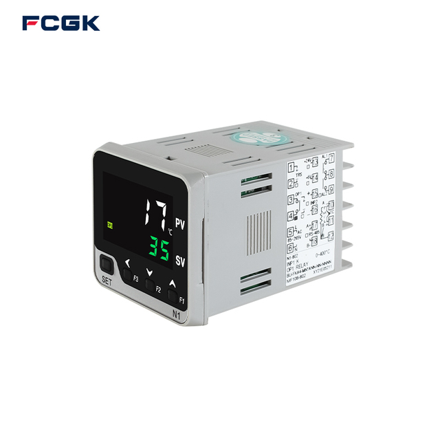 High Quality N1 48x48 PID Temperature Controller CE Certified LCD Display K/J/Pt100 Input Relay Output Customizable OEM/ODM IP65