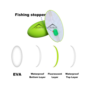 Accessori da <span class=keywords><strong>pesca</strong></span> stopper pond ovale bobber trota perline con palangari sfera in espanso eva galleggiante da <span class=keywords><strong>pesca</strong></span> - Product Image 5