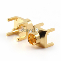 Conectores de 2 Pines para PCB SMPS DC-26.5GHz, Conector Macho de Orificio Pasante Recto GPO SMP para PCB, Placa Impresa