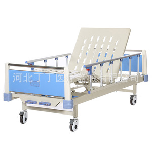Cama de Hospital Manual Peter Deng, Cama de Enfermería de Doble Función, Acero Inoxidable Blanco, para Pacientes, Residencias de Ancianos, Personas Paralizadas - Product Image 5