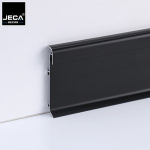 Échantillon gratuit JECA - Plinthe en aluminium à clipser |   Plinthe en aluminium 6063-T5 sans colle |   Installation facile et directement de l'usine - Product Image 1