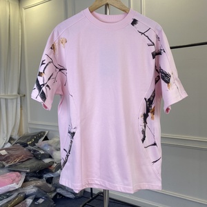 T-shirt da Uomo Personalizzabile con Logo, Asciugatura Rapida, Traspirante, Oversize, Patchwork, Morbida, Produttori di <span class=keywords><strong>Abbigliamento</strong></span> - Product Image 4