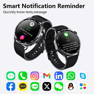 Montre intelligente étanche IP67 de qualité supérieure pour adultes NFC Fitness Tracker calendrier AI Assistant vocal BT connectivité Android - Product Image 6