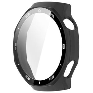 Protector de Pantalla de Vidrio Templado Oficial + Funda Rígida de PC para Reloj <span class=keywords><strong>Huawei</strong></span> Watch GT6 Pro de 46 mm, Cristal Protector Antirrayaduras con Escala - Product Image 5