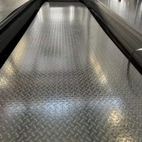 Ventes d'usine 3003 3004 4047 4*8 Moq1 fabricant chinois approvisionnement 5 barres diamant plaque d'aluminium feuille à carreaux en aluminium