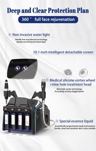 2026 Puissant Nettoyeur de pores et extracteur de sébum par hydradermabrasion à jet d'oxygène 360° <span class=keywords><strong>Derma</strong></span> clear pour hydrater et revitaliser la peau - Product Image 3