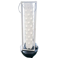 Système complet de culture hydroponique à tour verticale d'intérieur ONE-one avec croissance à lumière led