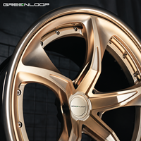Jantes en alliage GREENLOOP personnalisées forgées 35 mm à profil profond et concave pour BMW Audi C8 M5 M6 URUS Nouvelles jantes en aluminium Mercedes 25 mm ET