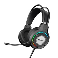 Headset Gaming Ergonomis Nyaman, Anti Keringat, RGB, IPX-4, Menjamin Bermain Berjam-jam Tanpa Lelah