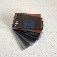1.8mm-50mm couleurs claires coulées PMMA pour feuille de verre 125*185m panneau de signalisation acrylique coupe à la taille Service disponible