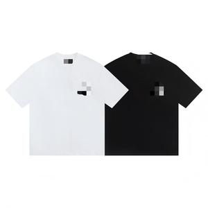 Venta al por Mayor de Camisetas de Manga Corta de Algodón, Moda de Alta Calidad con Estampado Original de Cruz Chrome Heart en la Espalda - Product Image 5