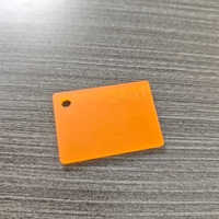 Plaque acrylique givrée multicolore pour éclairage, 1220x2440MM, 3MM, pour caches de lampes