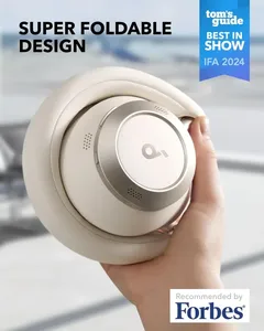 Anker soundcore Space ONE PRO หูฟังตัดเสียงรบกวนแบบแอกทีฟ A3062 60H ที่ปรับได้มีไมค์<span class=keywords><strong>6</strong></span>ตัวสำหรับใช้งานกับโทรศัพท์มือถือ - Product Image 2
