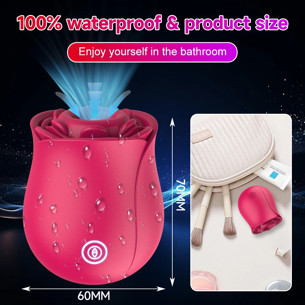 2 in 1 Double Function Sucking and Slapping Vibrator