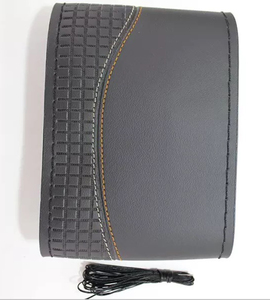 Coprivolante SF145 in Pelle con Cuciture a Mano e Linee Colorate, Bestseller per Auto - Product Image 6