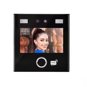 클라우드 소프트웨어 <span class=keywords><strong>APP</strong></span>를 사용하는 웹 기반 AI 동적 생체 인식 얼굴 지문 RFID 출석 시계 액세스 제어 시스템 장치 - Product Image 1