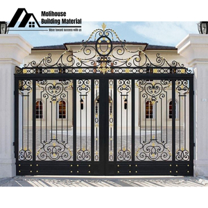 Precio <span class=keywords><strong>de</strong></span> mercado <span class=keywords><strong>Entrada</strong></span> Seguridad Puerta principal <span class=keywords><strong>de</strong></span> hierro Puertas delanteras exteriores <span class=keywords><strong>de</strong></span> hierro forjado para casa Villa - Product Image 4
