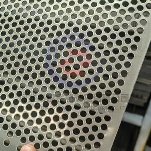 Paslanmaz çelik delikli sac delme Mesh yuvarlak delik delikli levha açık için - Product Image 1