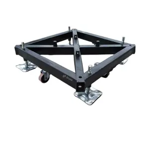 Tower Aluminum truss accessories used Iron base for truss display