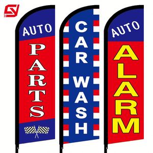Logo Printing Advertising 5M <b>Meter</b> Beach Feather Lobster Sign Windless Large Canvas Flags Banners Chakra Roll - Product Image 2