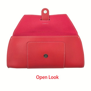 Op maat gemaakte luxe PU leren lange portemonnee kaarthouder draagbare dames cadeau portemonnee premium luxe PU leren dames clutch - Product Image 5