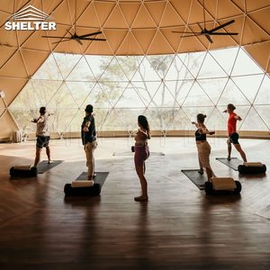 Đa chức năng Đảng tổ chức sự kiện PVC Lều tuyết geodomes kuppel zelt Casa DOMO hot yoga Dome Lều thể thao - Product Image 2