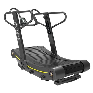 Cinta de correr curvada autogenerada no motorizada sin motor para Fitness comercial - Product Image 3