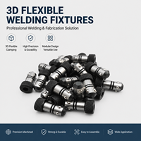 Kit de fixation de soudage modulaire, goupilles de positionnement et gabarits de serrage pour plateforme de soudage flexible 3D D16 D28