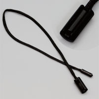 Logo personnalisé d'usine forme différente carré rond cire plastique coton nylon vêtement pour vêtements Seal String