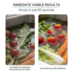 Lave-fruits et légumes en métal avec ozone pour voyage et voiture, design compact, désinfecte les surfaces, l'air et l'eau potable - Product Image 6