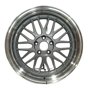 F Lm Jdm Race Bán Buôn 18 Inch 5*114.3 5*100 Hợp Kim Vành Bánh Xe Lm Với Đinh Tán 5 Lugs