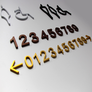 Kostenloses Design Individuelle Metall-Logoschilder 3D-Schild-Logo für den Außenbereich Metallschild für die Wand - Product Image 5