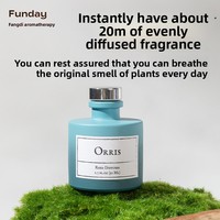 Diffuseur à bâtonnets en verre écologique de 50 ml d'huile essentielle pure CPL, parfum longue durée, aromathérapie sans flamme, désodorisant d'ambiance