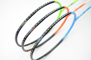 Vợt Cầu Lông 100% Khung Than Chì HM CARBON + DAMPER High Modulus Graphite Với Dây Cầu Lông Lawntex; - Product Image 4
