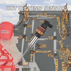 Led <span class=keywords><strong>Pt100</strong></span> Thermokoppel Weerstand 4-20ma Temperatuur Sensor Zender Voor Warm Water & Zware Olie Oem & Odm Product - Product Image 2