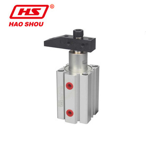 Cilindro Neumático de Ángulo Recto Hao Shou HPB con Cuerpo de Aluminio y Sensor para Automatización Industrial - Product Image 2