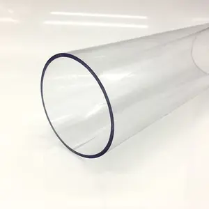 Tube acrylique en plastique transparent personnalisé/tuyaux PC