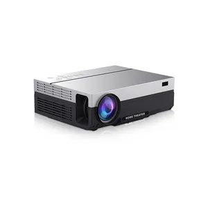 OEM/ODM HD projektör Video beamer 6800 lümen FHD 3D ev sineması USB projektör