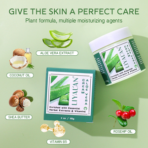 Soins <span class=keywords><strong>de</strong></span> la peau <span class=keywords><strong>de</strong></span> marque privée Hydratant Apaisant Après-Soleil Vegan Crème <span class=keywords><strong>de</strong></span> Visage à l'Aloe Vera aux Extraits <span class=keywords><strong>de</strong></span> Plantes - Product Image 4