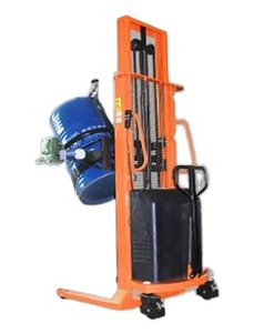 सेमी इलेक्ट्रिक ड्रम रोटेटर 450 किलोग्राम 520 किलो इलेक्ट्रिक स्टेकर - Product Image 3