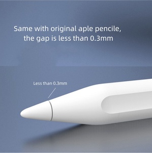 Puntas para Apple Pencil original 2 Generation 1st Gen para <span class=keywords><strong>iPad</strong></span> <span class=keywords><strong>Pro</strong></span> Stylus Touchscreen Pen <span class=keywords><strong>Punta</strong></span> de repuesto para Apple Pencil Tip - Product Image 4