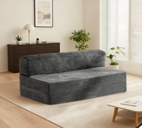 Sofá Cama Moderno Transfronterizo, Plegable, de Tela Transpirable, Compresión al Vacío, Universal para las Cuatro Estaciones, con Esponja de Alta Densidad para Dormitorio